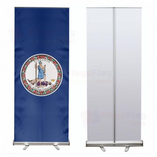 Virginia Roll Up Banner