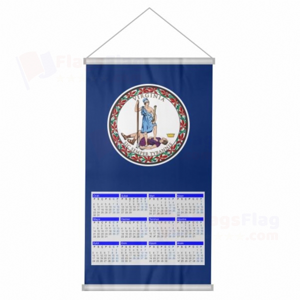 Virginia Woven Fabric Digital Printing Calendar