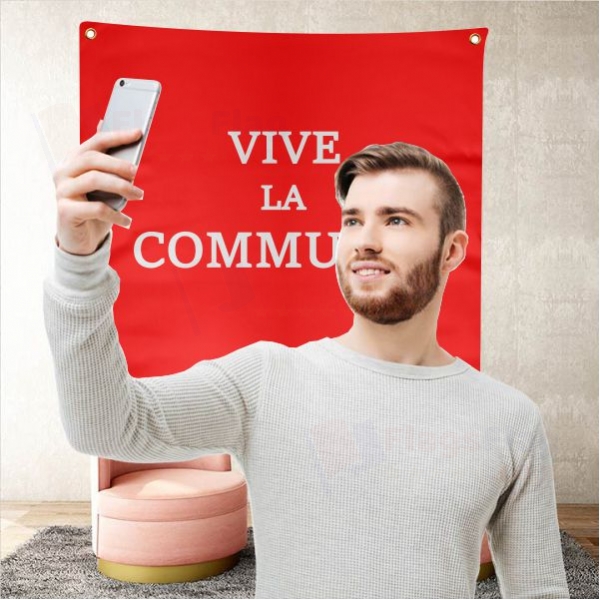 Vive La Commune Background Selfie Shooting Landscapes