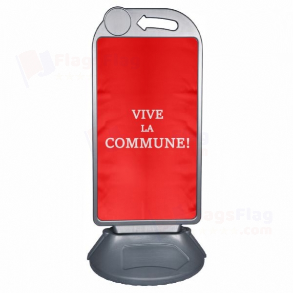 Vive La Commune Large Plastic Parking Barge