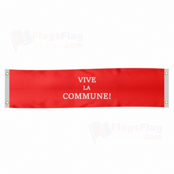 Vive La Commune Poster Banner