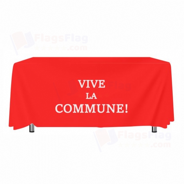 Vive La Commune Tablecloth Models
