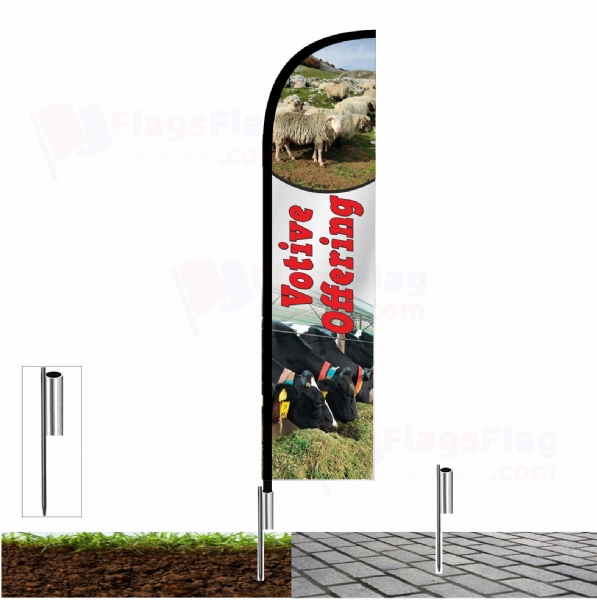 Votive Offering Road Flags