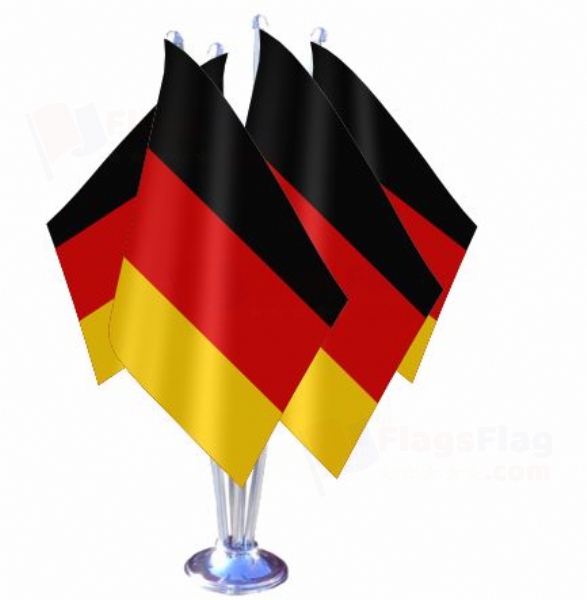 Waldeck Pyrmont Quadruple Table Flag