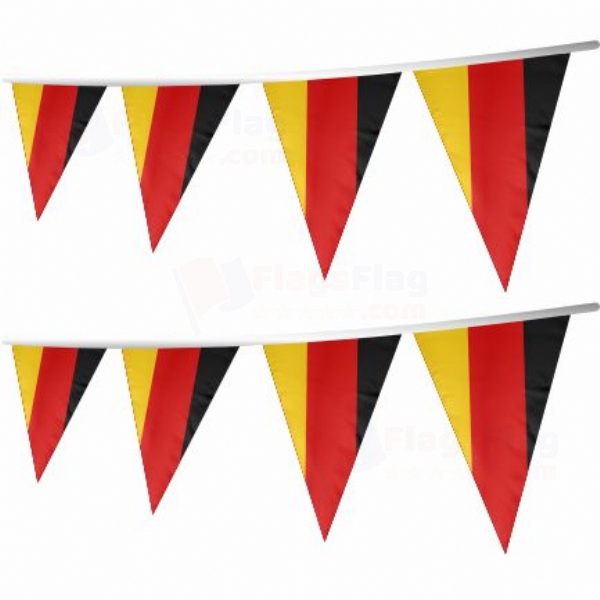 Waldeck Pyrmont Stringed Triangle Flag
