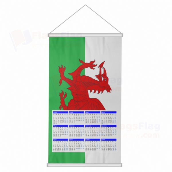 Wales Woven Fabric Digital Printing Calendar