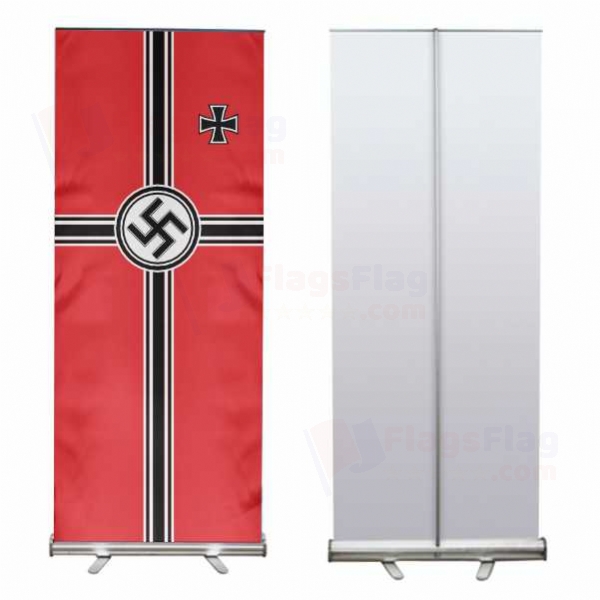 War Ensign of Germany Roll Up Banner