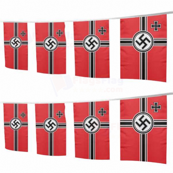 War Ensign of Germany Square String Flags