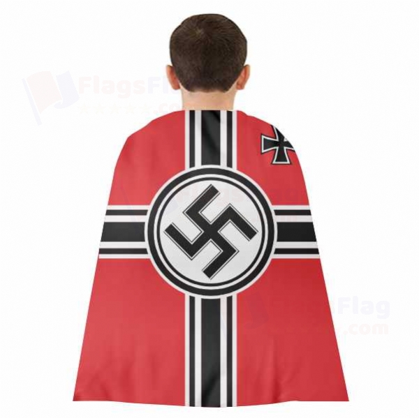 War Ensign of Germany Woven Fabric Cloak Digital Printing