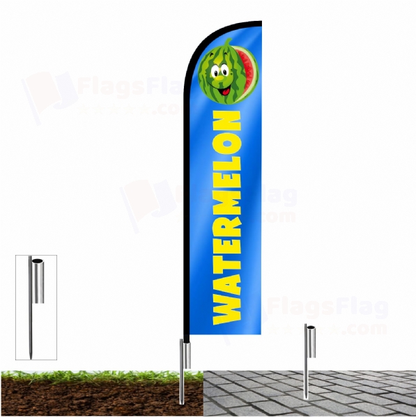 Watermelon Advertising Flags