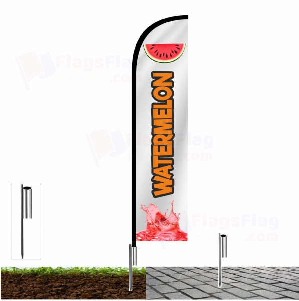 Watermelon Pavement Flags