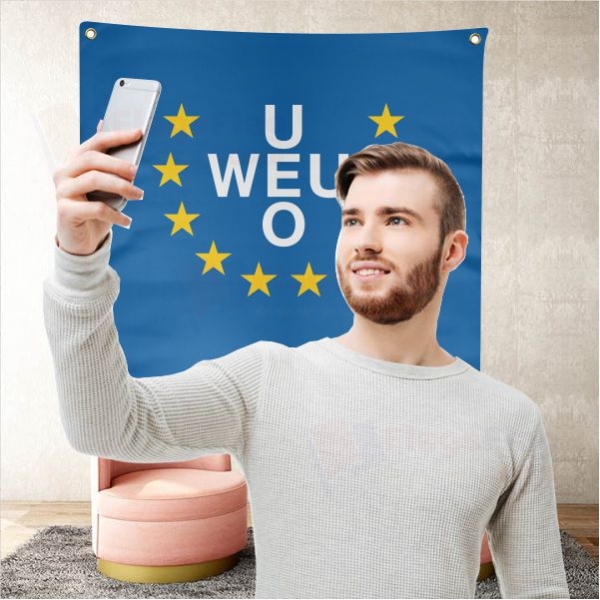 Western European Union Background Selfie Shooting Landscapes