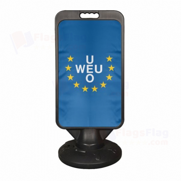 Western European Union Plastic Advertising Pontoon