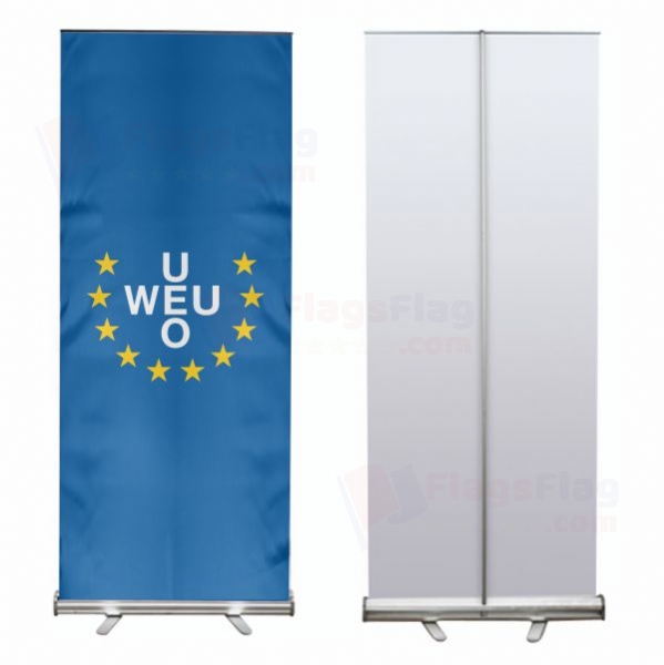 Western European Union Roll Up Banner