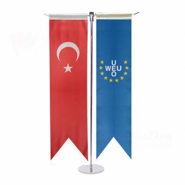 Western European Union T Table Flag