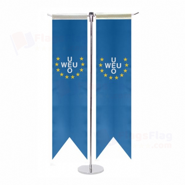 Western European Union T Table Flags