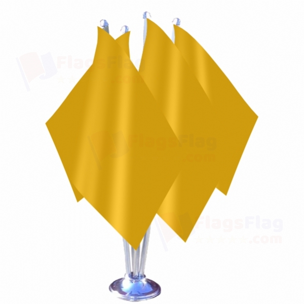 Western Hun Empire Quadruple Table Flag