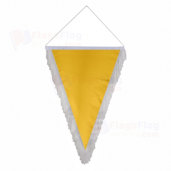 Western Hun Empire Triangle Fringed Streamers