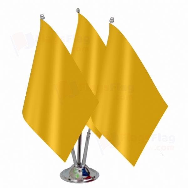 Western Hun Empire Triple Table Flag