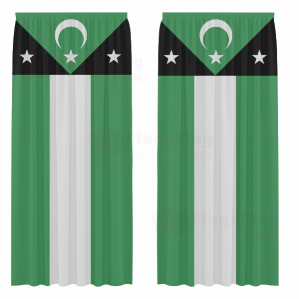 Western Thrace Digital Printed Curtains