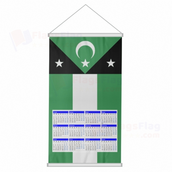 Western Thrace Woven Fabric Digital Printing Calendar