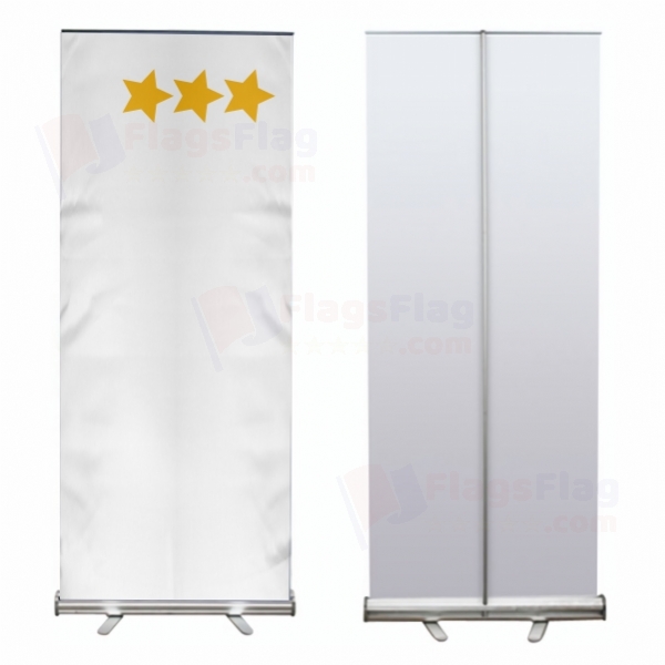 White Hun Empire Roll Up Banner