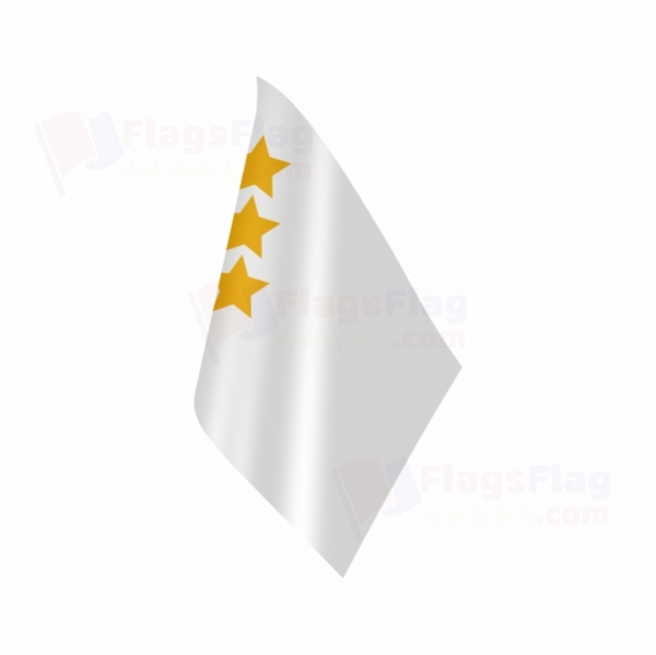White Hun Empire Table Flag
