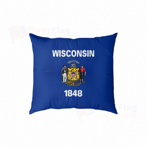 Wisconsin Digital Printed Pillow Cover