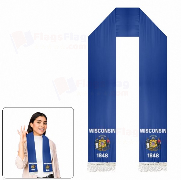 Wisconsin Scarf Digital Printing