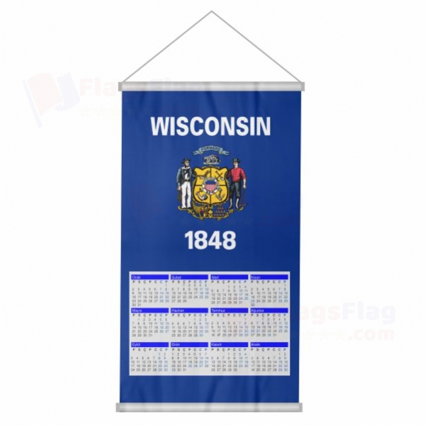 Wisconsin Woven Fabric Digital Printing Calendar