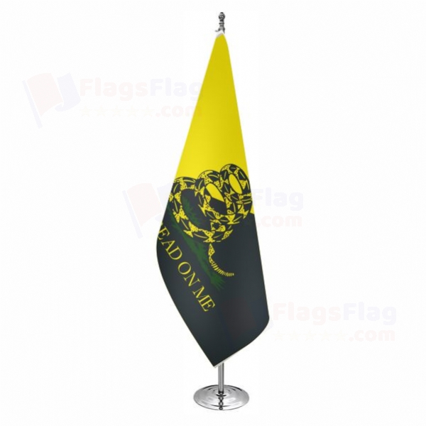 Yellow Black Dont Tread On Me Office Flag Yellow Black Dont Tread On Me Office Flags